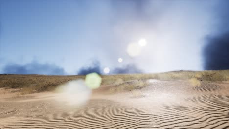 erg chebbi dunes in the sahara desert