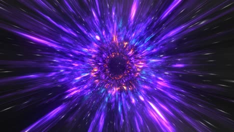 hyperspace wormhole visualisation