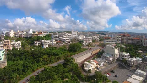 high angle timelapse with bright colors