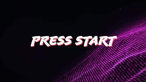 arcade gaming press start