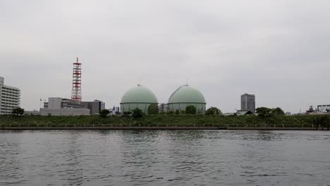 tanque de gasolina en japón, el paisaje de tokio 2022