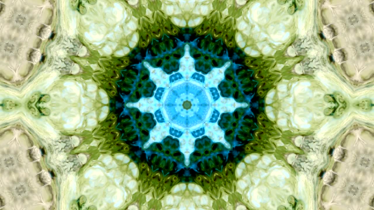 movimiento de fondo de kaleidoscopio abstractamente colorido