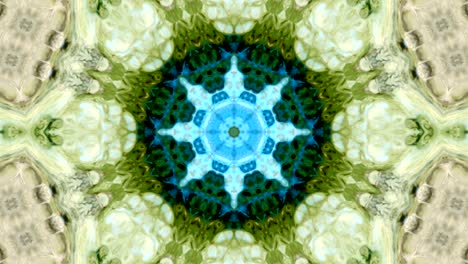 movimiento de fondo de kaleidoscopio abstractamente colorido