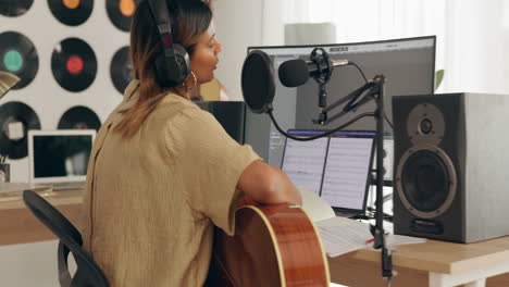 música, transmisión en vivo y grabación en estudio