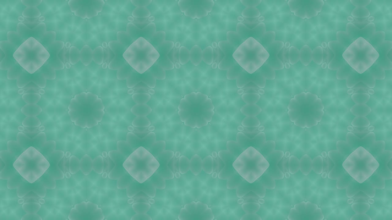 3d 루프 추상화 장식 배경, 몽환적인 파스텔 컬러 칼레도스코프