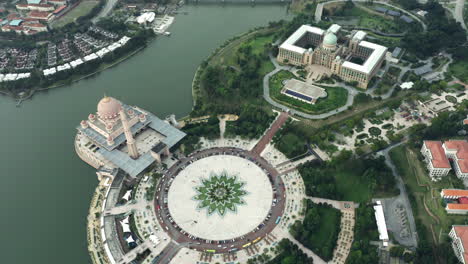 perdana putra oficina del primer ministro,plaza putra, kuala lumpur, malasia