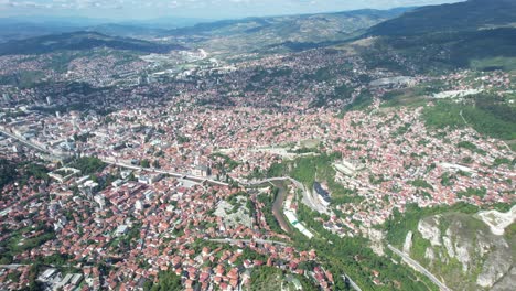 sarajevo aerial view