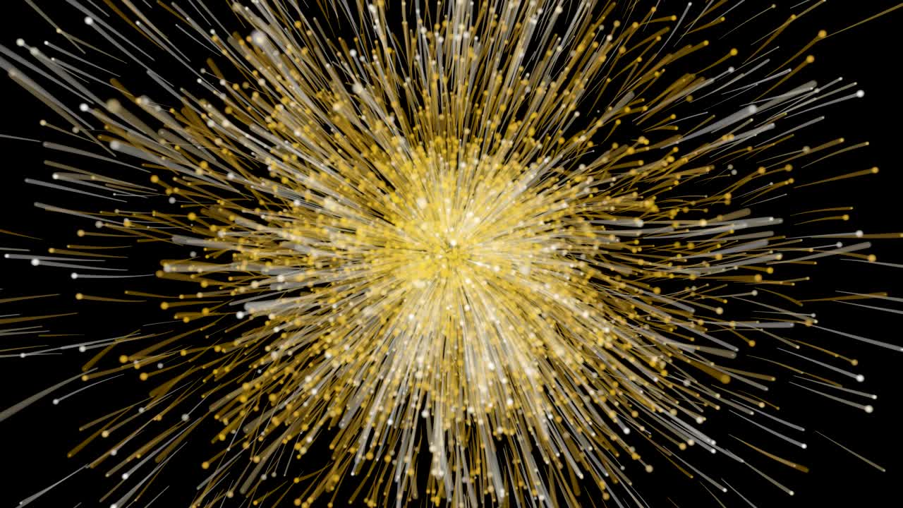 입자 폭발 구름.