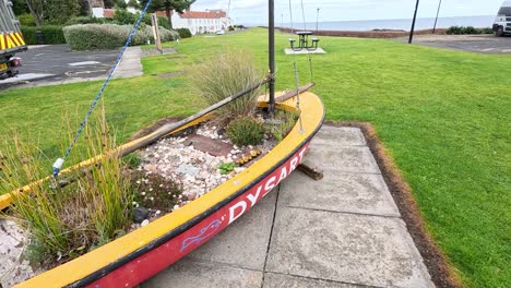 harbour and ocean view with parked cars