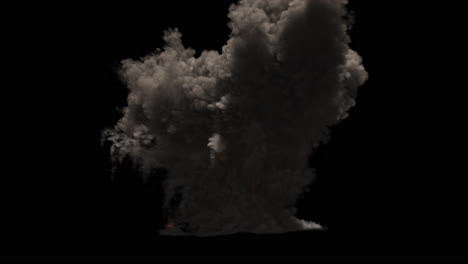 explosion smoke