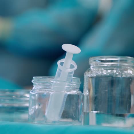 modern equipment in operating room. medical team performing operation.