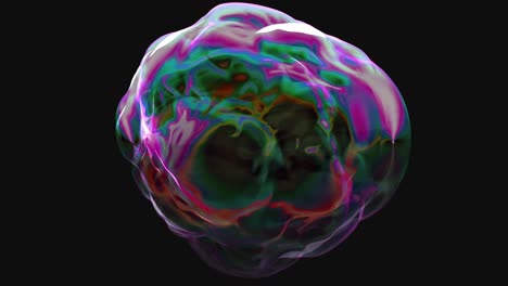 3D-Bubble,-Colorful,-Morphing,-Oil,-VJ-Loop,-Morphing-and-Bubbling,-Liquid