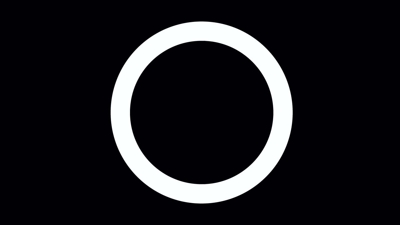 diseño de marco de círculo distorsionado gráfico de movimiento. estilo de glitch distorsionado fondo moderno.