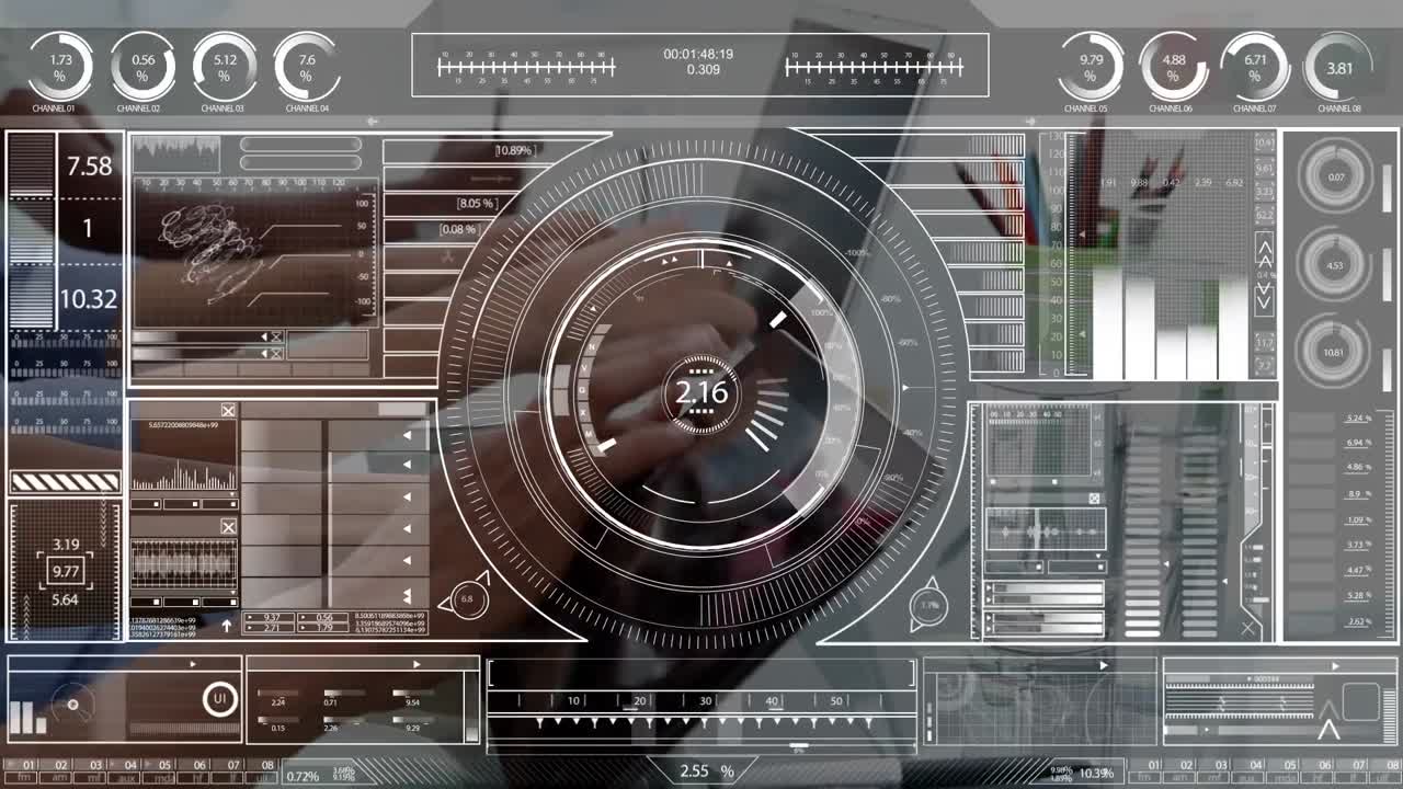 컴퓨터를 사용하는 사람들에 대한 데이터 처리와 디지털 인터페이스