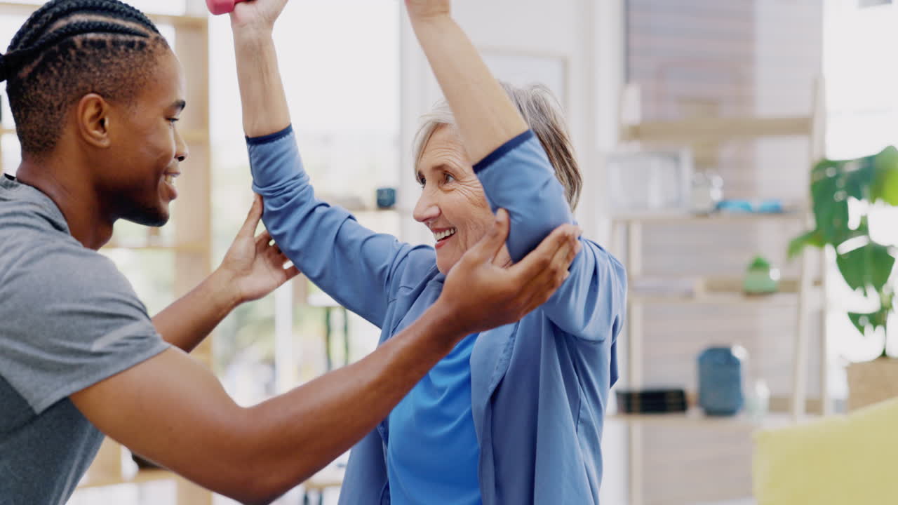 Physiotherapist, black man