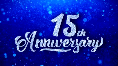 15th anniversary