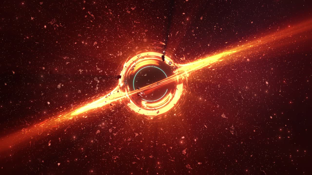 우주에 있는 블랙홀