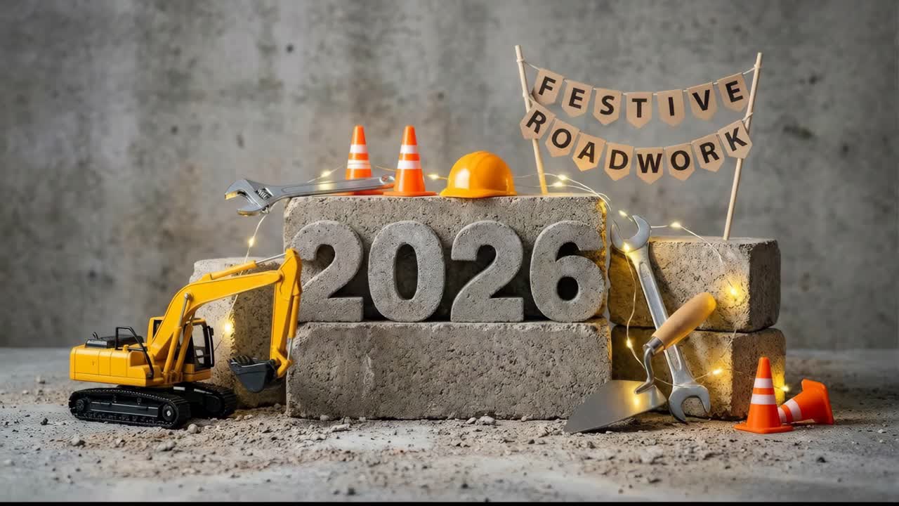 Slavnostní silniční práce 2026 – oslava výstavby