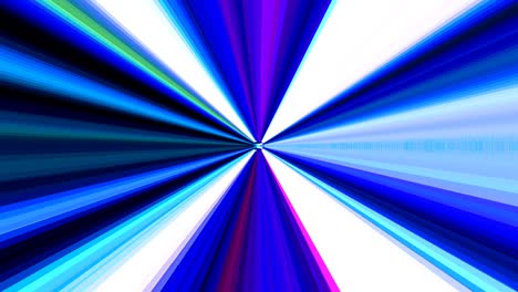 movimiento de onda de línea, colorido, sobre un fondo negro