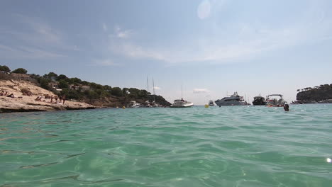 slow motion from el mago beach mallorca