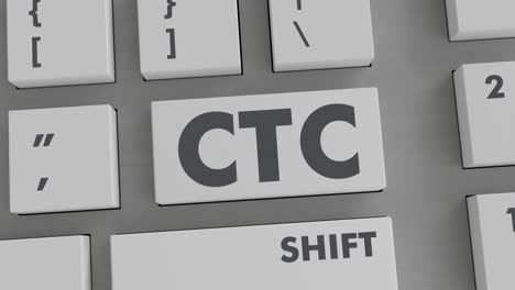 ctc button pressing on keyboard