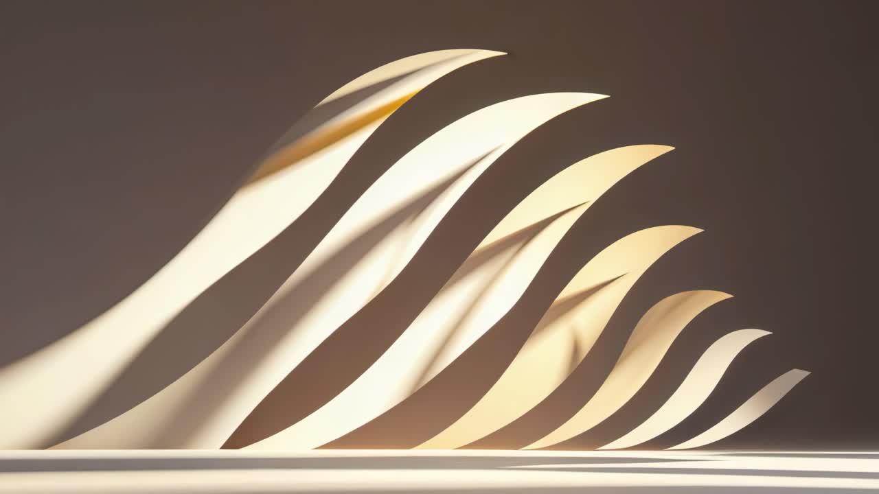 Abstract Paper Waves