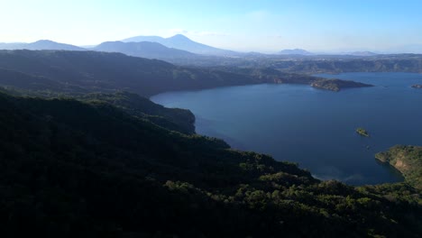 Aerial-view-lake-Coatepeque-in-El-Salvador