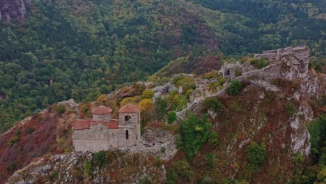 revealing of asen's fortress an ancient landmark in rhodope mountains, bulgaria