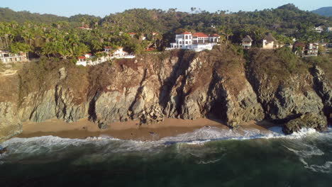 cliffside beach real estate of san pancho mexico