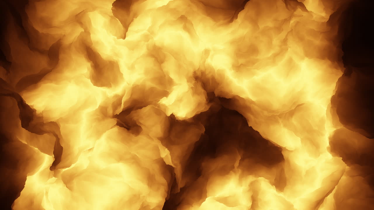 una intensa llama giratoria que revela una danza ardiente