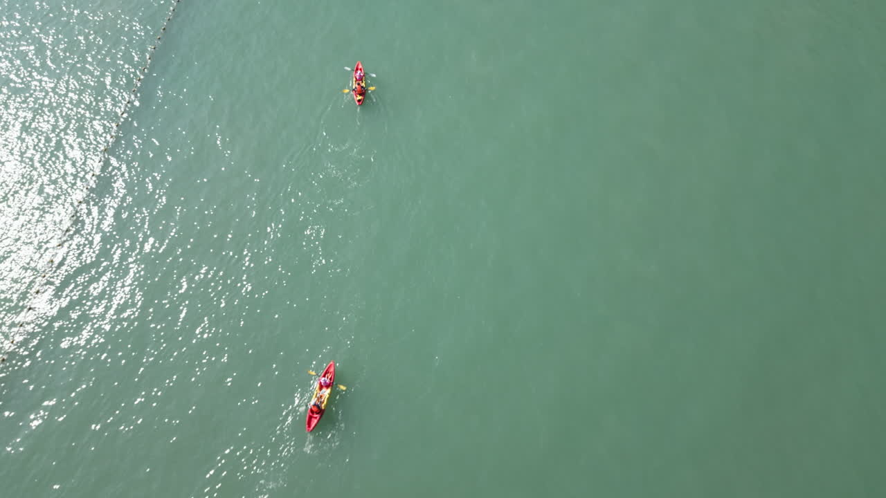Kayaking on a Calm Water