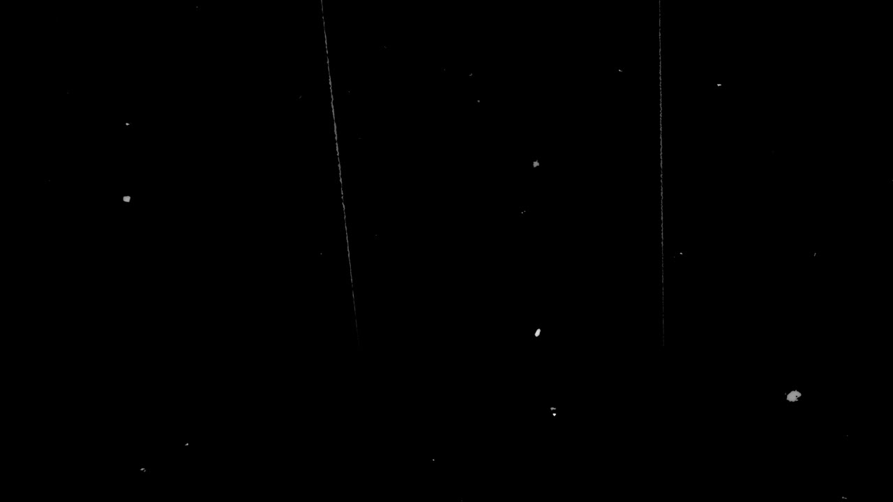 el líder de la película grunge. una vieja película retro con polvo y arañazos.