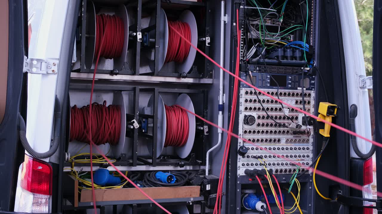 кабели опережают прямую трансляцию новостей.