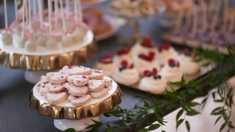 wedding cake at wedding reception 4