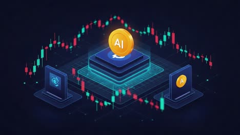 exploring the integration of artificial intelligence and financial technology: a visual representation of ai-driven decision-making in trading environments