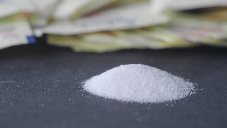 white powdered sweetener