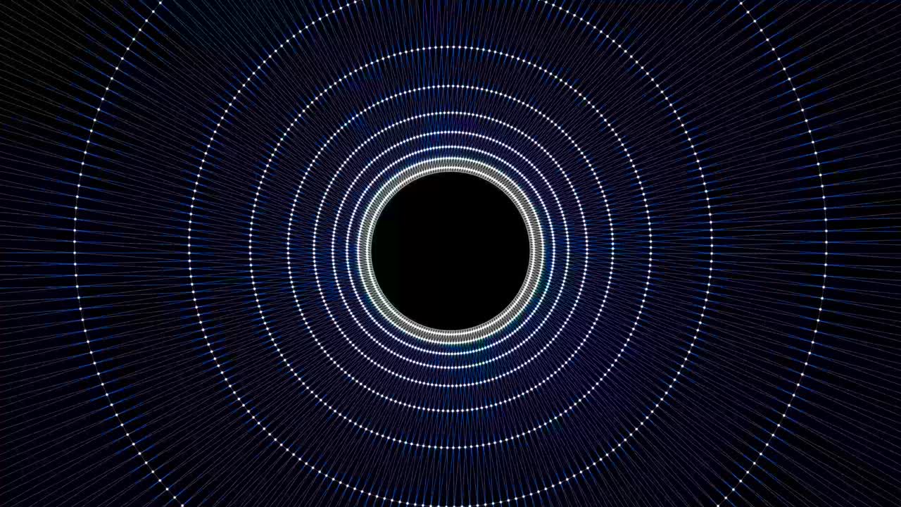 fondo de movimiento de túnel sin costuras 4k