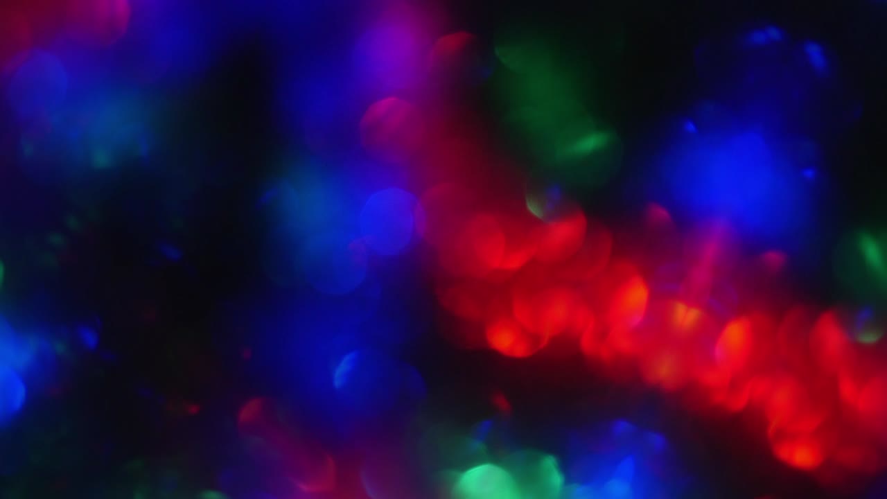 Light Blurs Abstract Bokeh Background