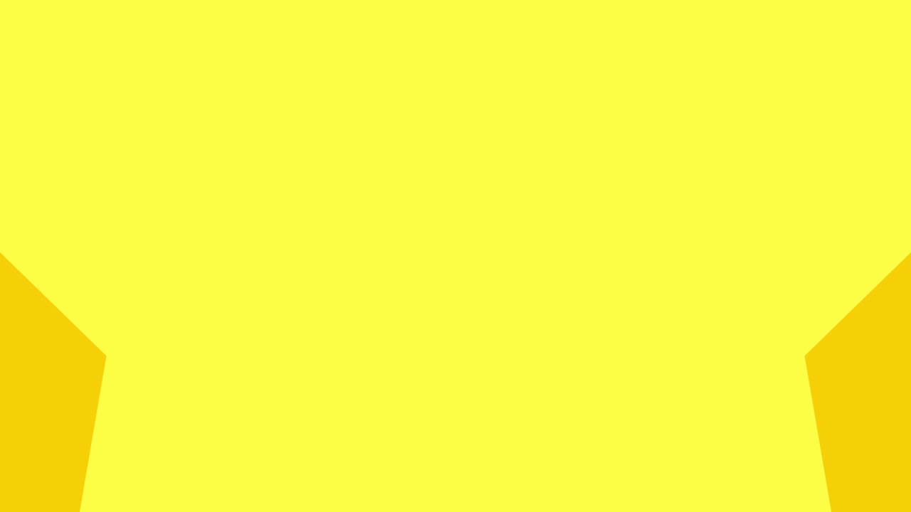 gráficos de movimiento con estrella simple creciendo amarillo