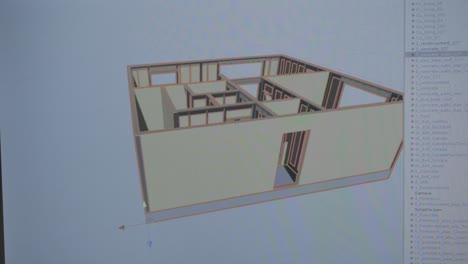 3d model of a house floor plan