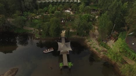 Wedding-Day-Party-Garden-Aerial-View