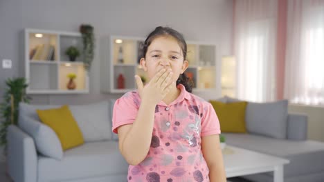 The-sneezing-girl-child.-Patient.