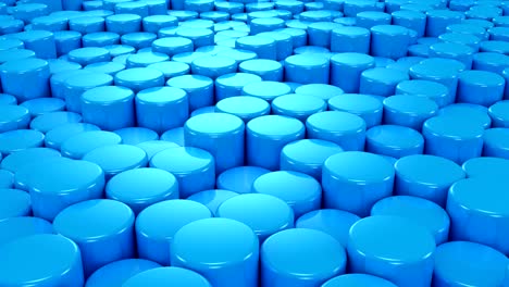 background of cylinders