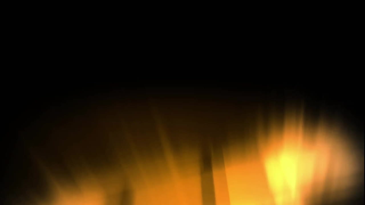 animación de rastros de luz sobre fondo negro