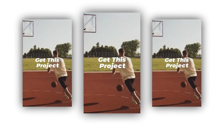 Dynamic Multiscreen Video Montage Featuring Urban Lifestyle and Sports