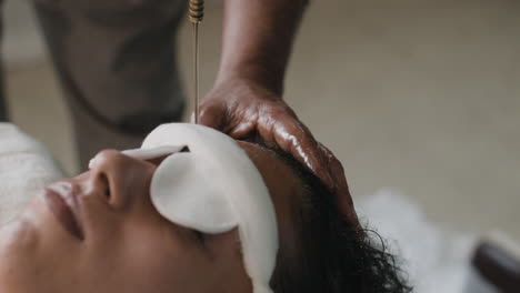 ayurvedic shirodhara treatment
