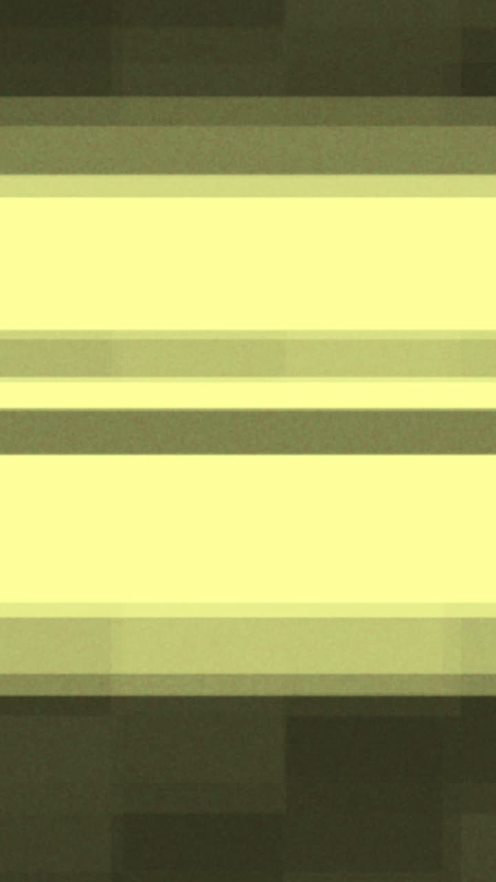 Abstract vintage television noise with yellow static interference. Seamless loop for social media stories