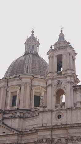 architectural detail of a building in rome