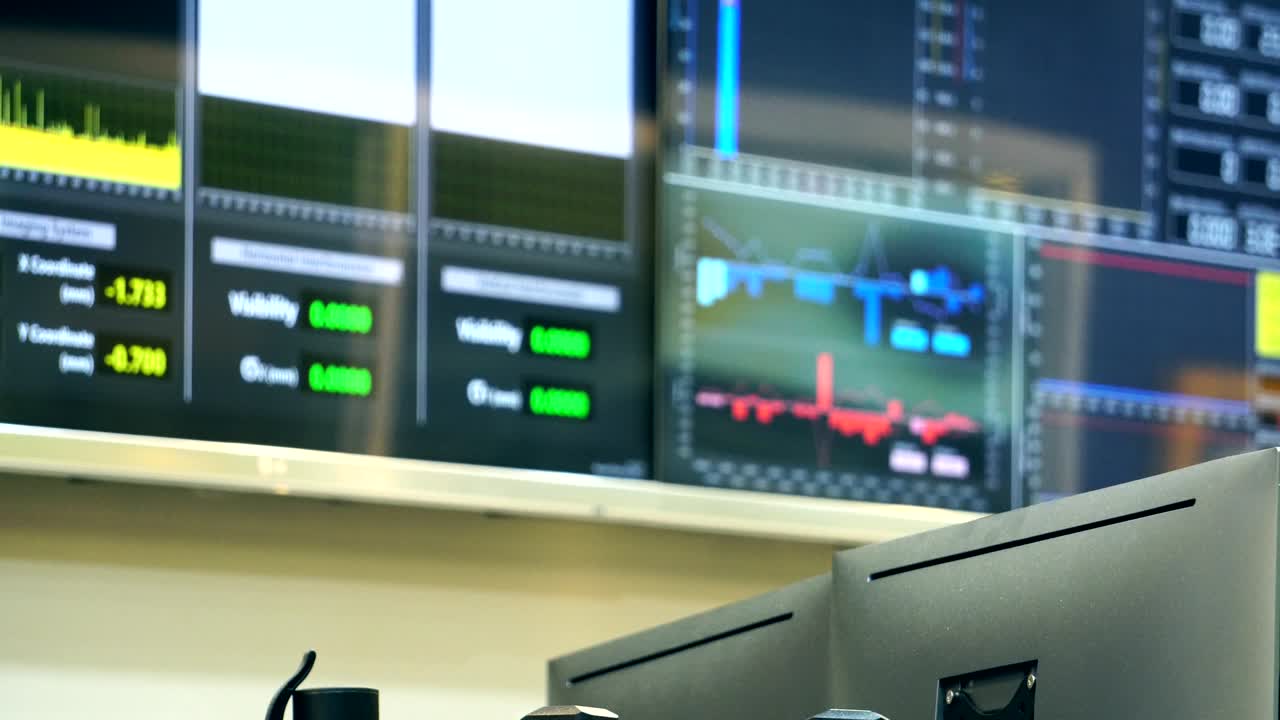 tecnología de la sala de control luz sincrotrón