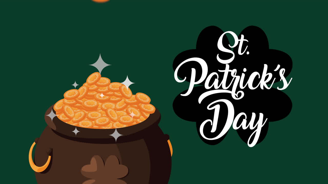 Pentola d'oro per il Giorno di San Patrizio